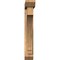 Ekena Millwork Imperial Slat Smooth Bracket w/ Offset Brace, Western Red Cedar, 5 1/2"W x 28"D x 36"H BKT0604X28X36IMP06SWR - alternate 4